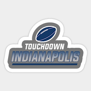 Indianapolis Football Team Sticker